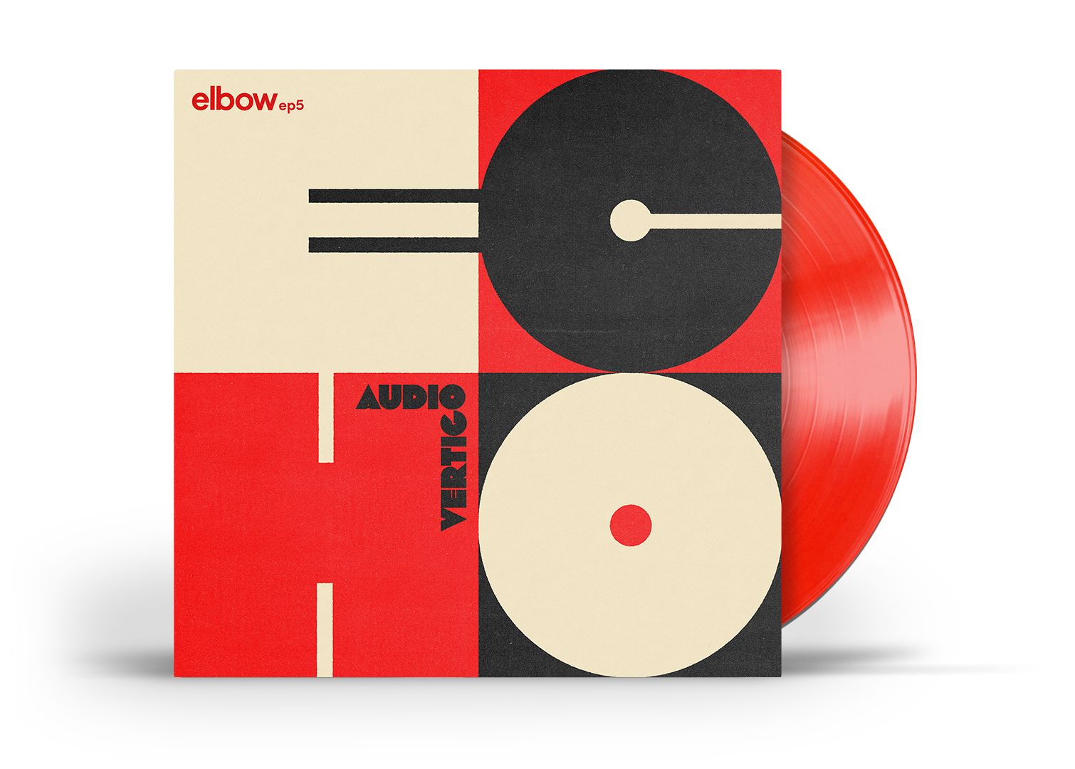 Elbow - AUDIO VERTIGO ECHO elbow EP5 - 12" Store Exclusive Red Vinyl
