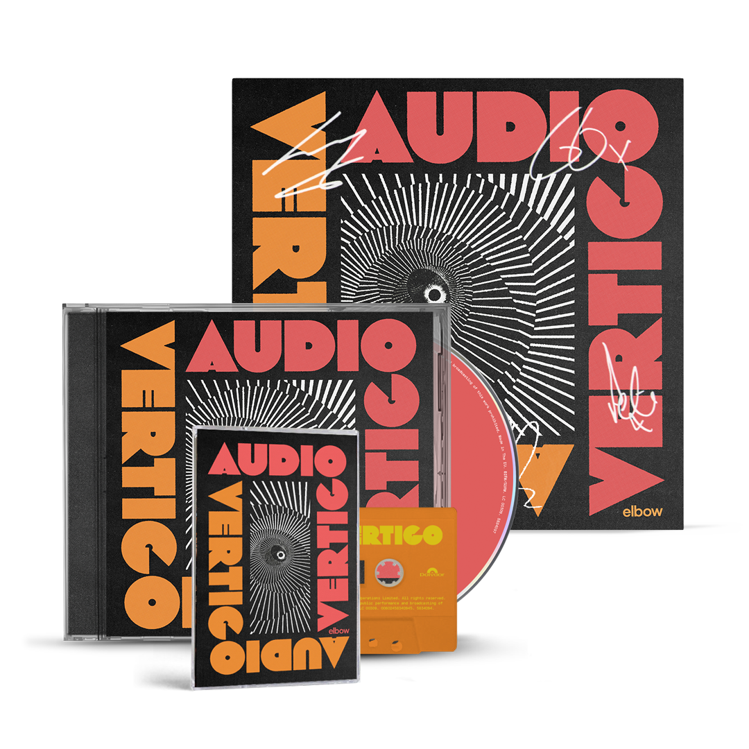 Audio Vertigo CD, Audio Vertigo Cassette + Signed Art Card